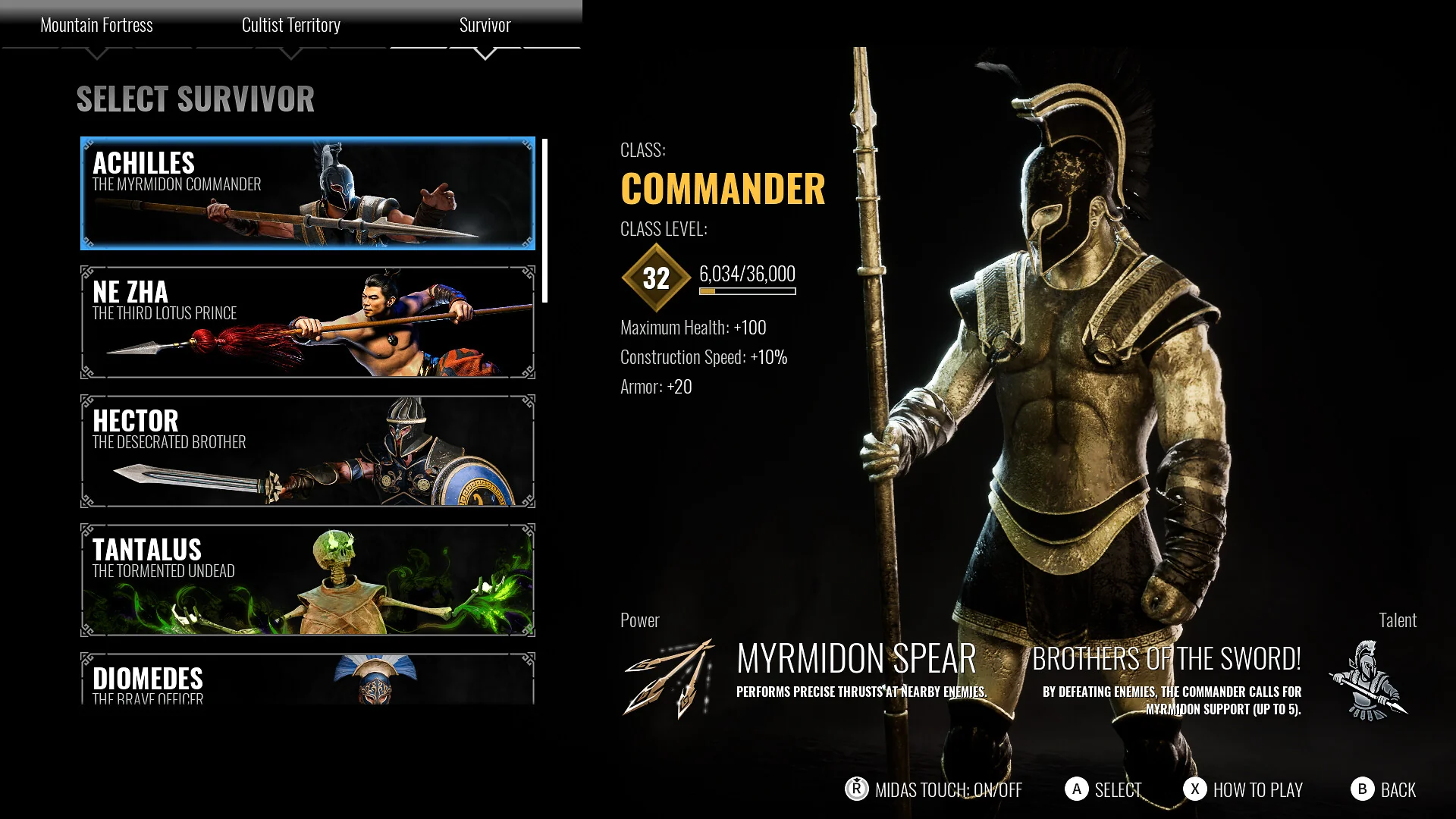 Achilles: Survivor - Supporter Pack - Image 8