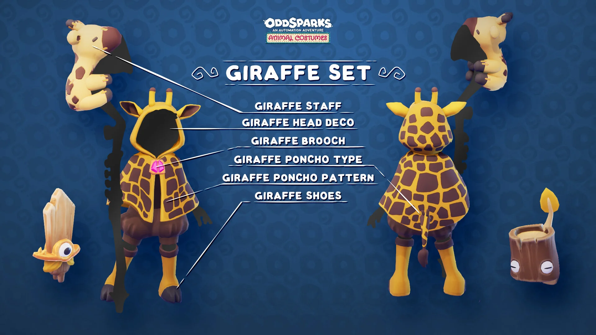 Oddsparks: An Automation Adventure - Tailor's Animal Costumes Pack - Image 4