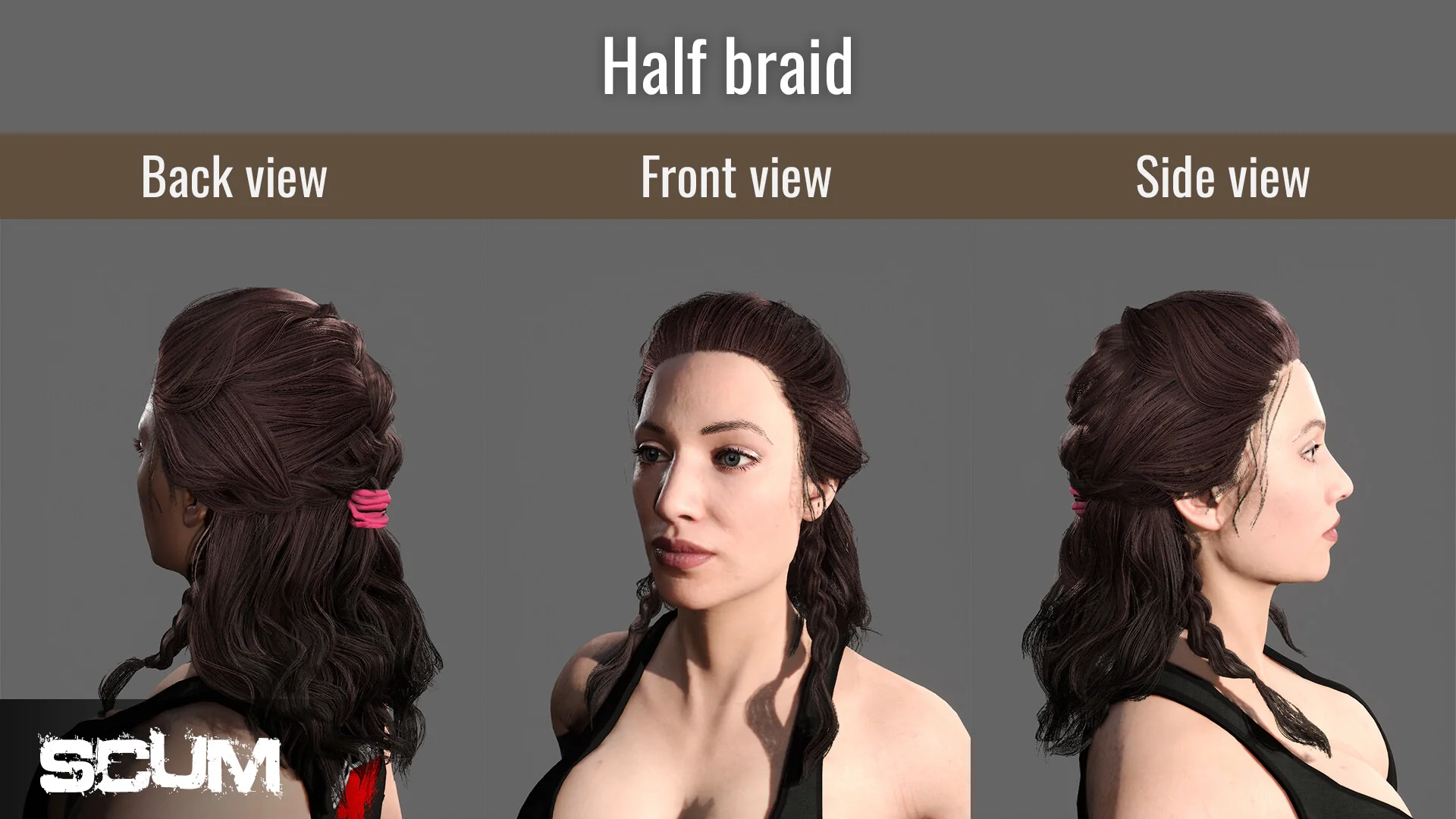 SCUM Female Hair Pack - Image 10