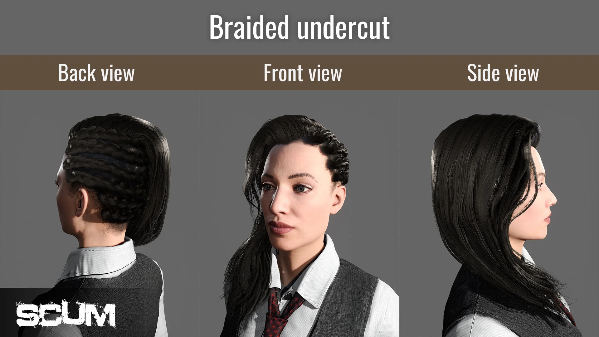 SCUM Female Hair Pack - Image 13
