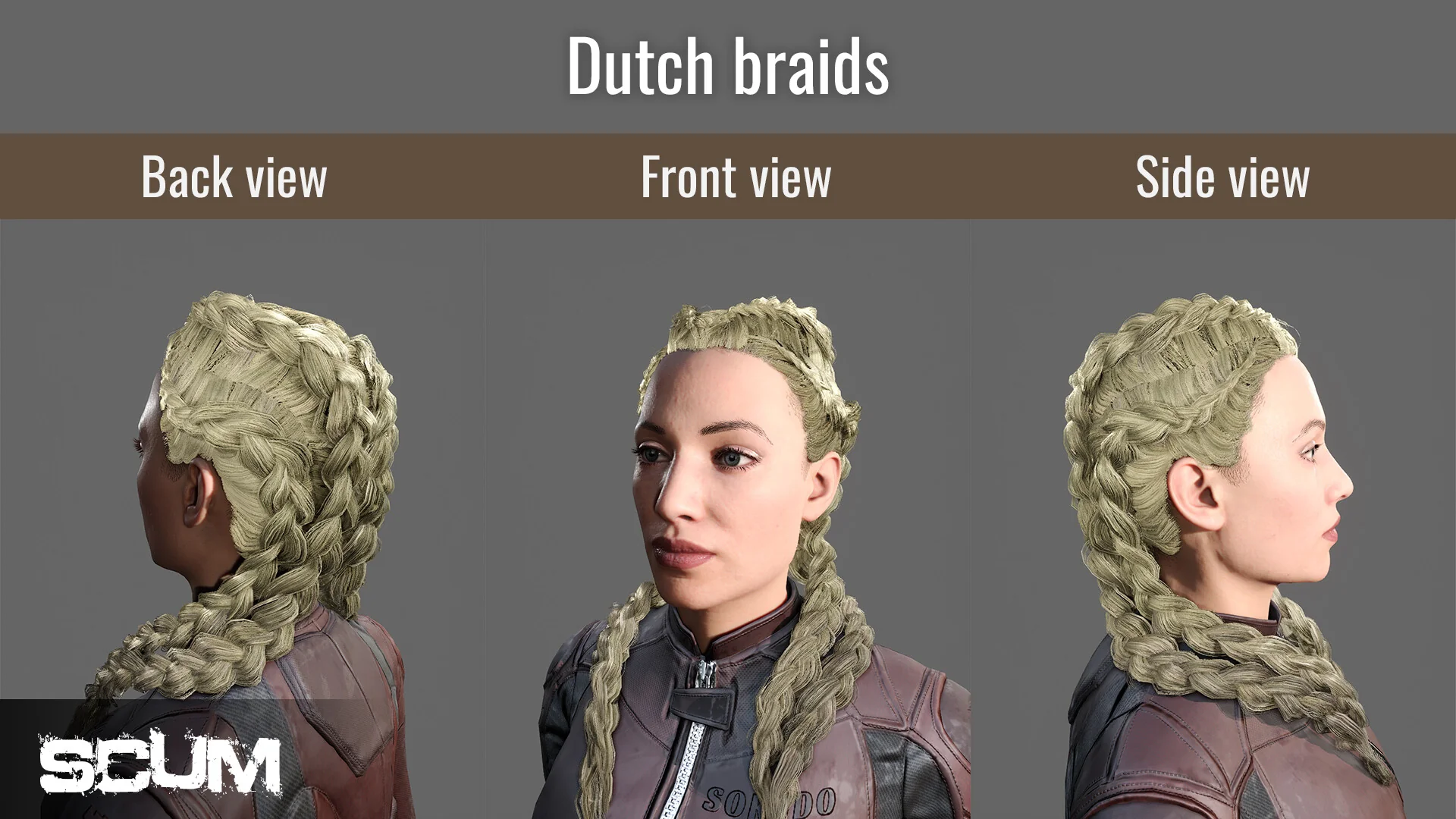 SCUM Female Hair Pack - Image 4