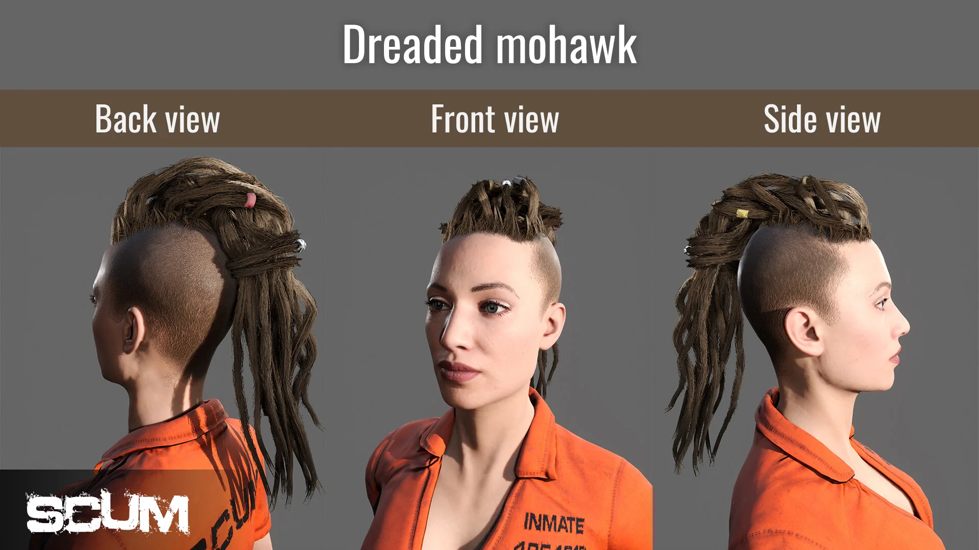 SCUM Female Hair Pack - Image 7