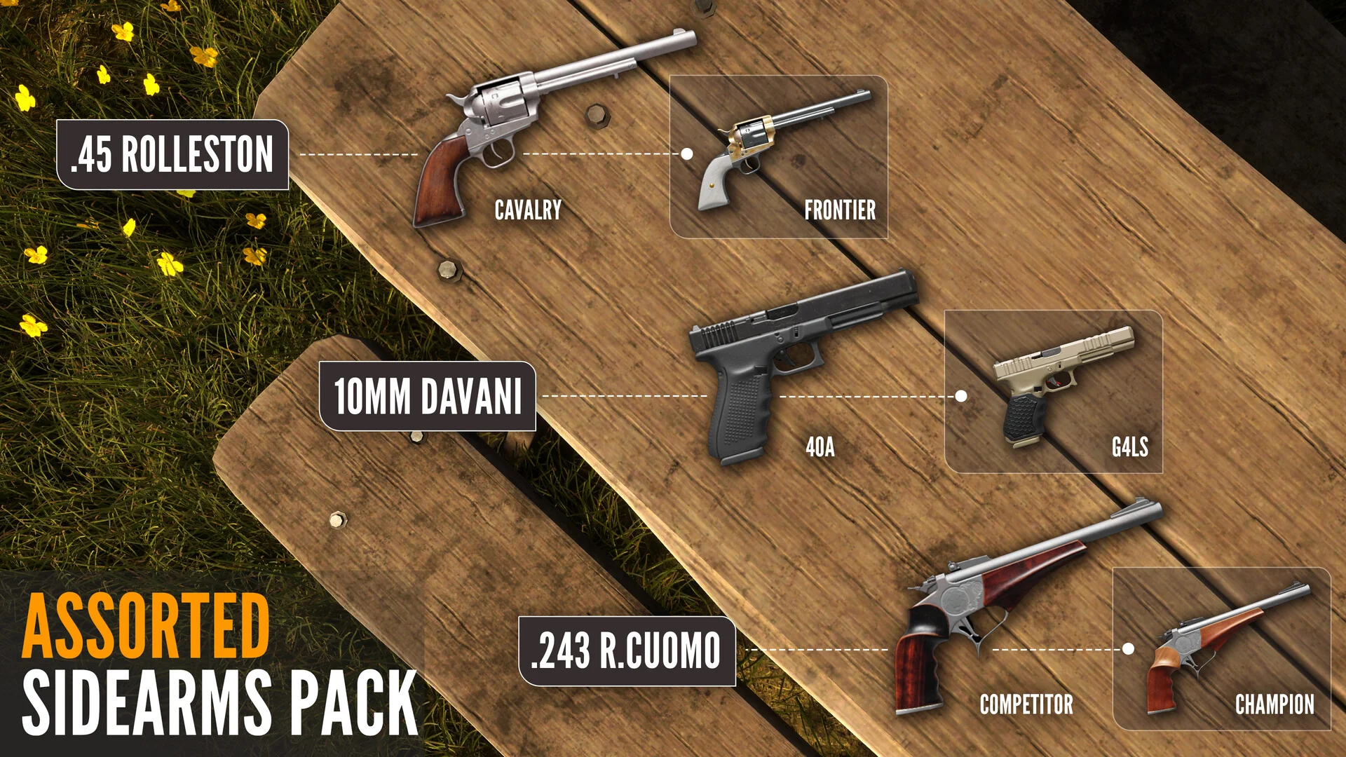theHunter: Call of the Wild™ - Assorted Sidearms Pack - Image 2