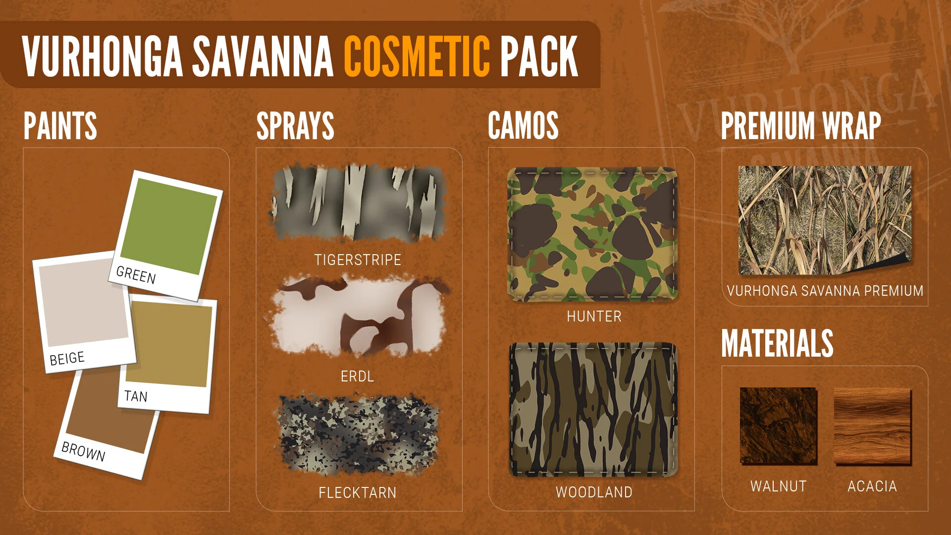 theHunter: Call of the Wild™ - Vurhonga Savanna Cosmetic Pack - Image 2